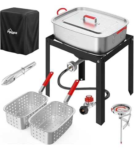 Amazon.com : Bayou Classic 3016 30-Quart Outdoor Turkey Fryer with
